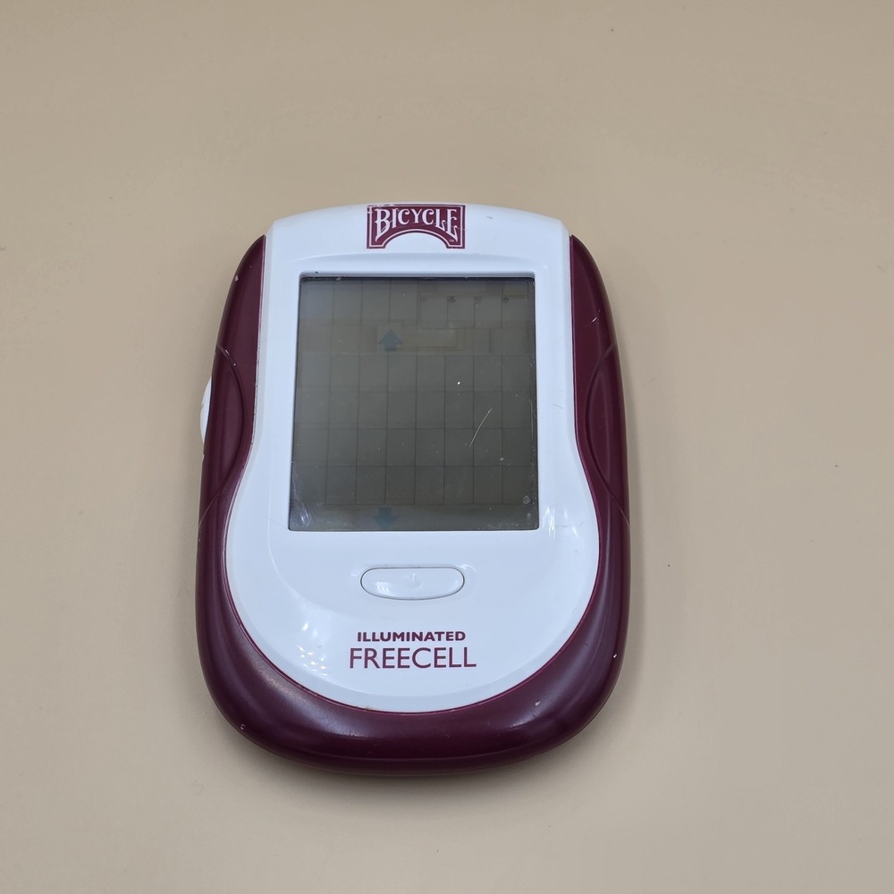 2006 Bicycle Illuminated Freecell Electronic Handheld Touch NO STYLUS‎ INCLUDED!